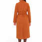 Harrington Classic Wraparound Overcoat in Cinnamon