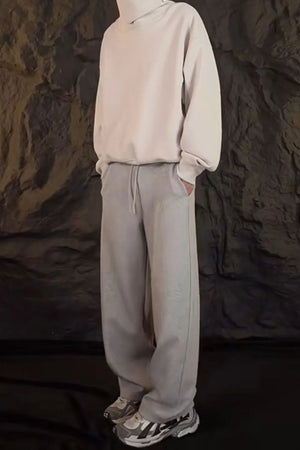 Men's Drawstring Straight-Leg Sweatpants - Farnelli