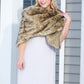 Brown Fur Shawl (Butterfly Brw06)