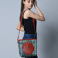 Heritage Ajrakh Leather Tote Bag