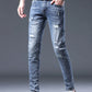 Men's Distressed Slim Fit Ripped Jeans - Farnelli