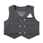 Children's Striped Vest and Pants Suit Set - Farnelli