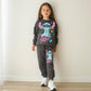 Furry Colors Girls Joggers Set-2
