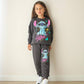 Furry Colors Girls Joggers Set-0