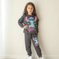 Furry Colors Girls Joggers Set-1