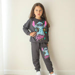 Furry Colors Girls Joggers Set-1