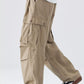 Men's Drawstring Wide Leg Cargo Pants - Farnelli