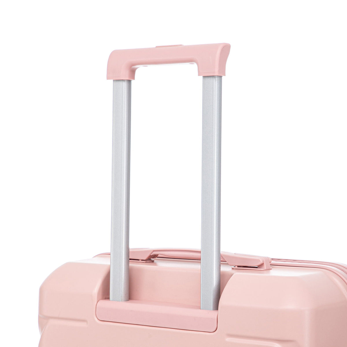 HouseOfZazla 3-piece spinner wheel luggage set with combination locks in assorted sizes