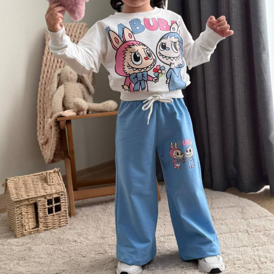 La-Bu-Bu Friends Girls Casual Set-3
