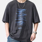 Men's Plus Size Round Neck Half Sleeve T-Shirt - Farnelli