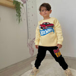 Hot Wheels Boys Joggers Set-0