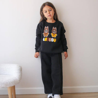 La-Bu-Bu Yellow Girls Casual Set - Farnelli