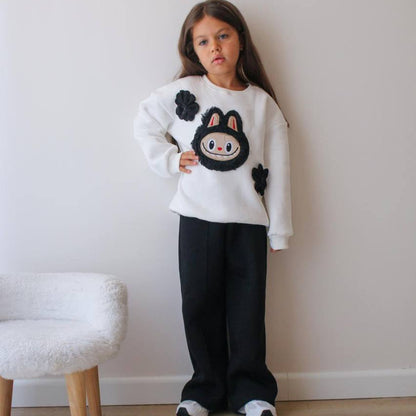 La-Bu-Bu Flower Girls Casual Set - Farnelli