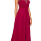 Juliet 585 A-Line Gown Cap Sleeve Empire Waist Full Length