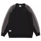 Men's Plus Size Contrast Raglan Sleeve Casual Sweatshirt - Farnelli