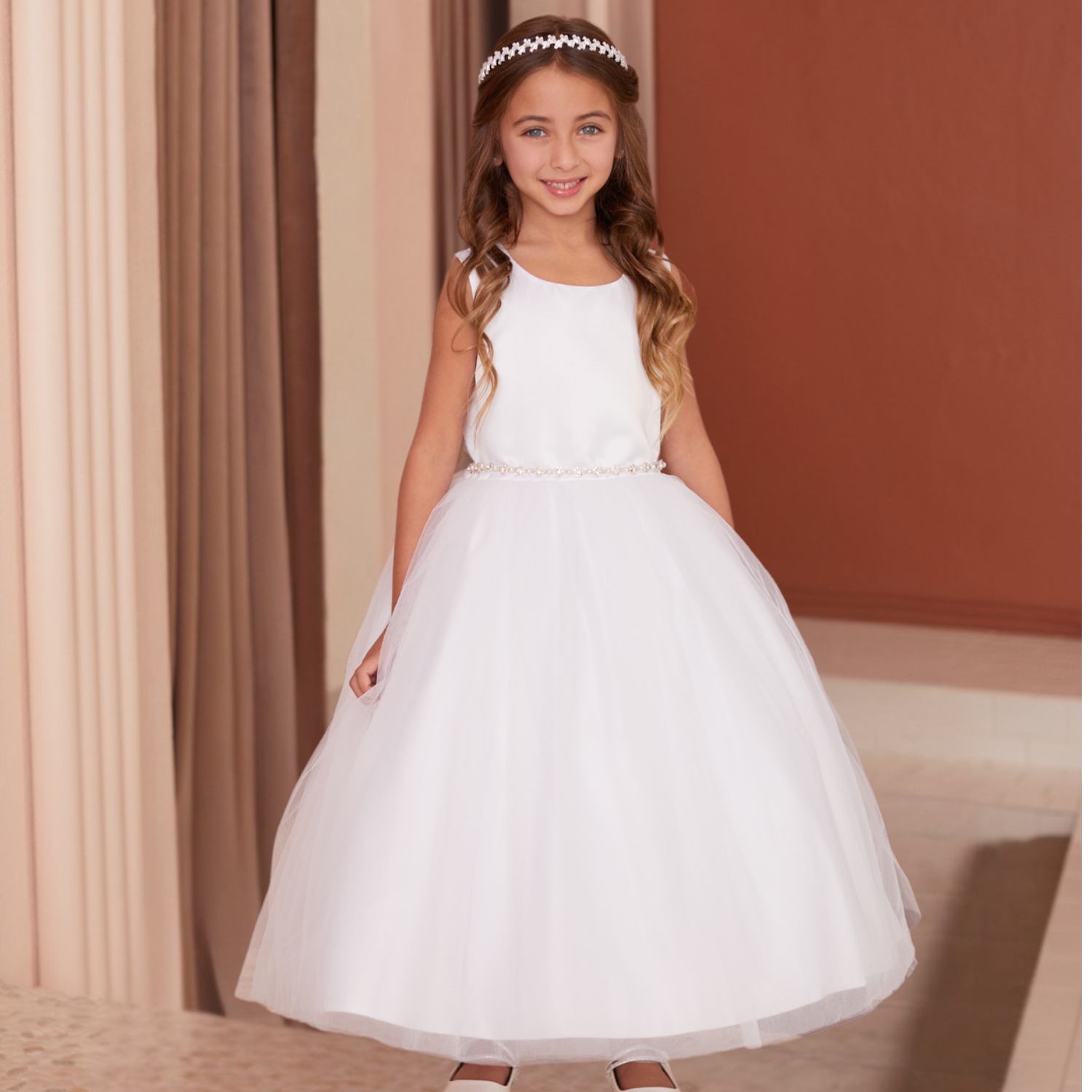 Serene Beauty Girls Formal Dress - Farnelli