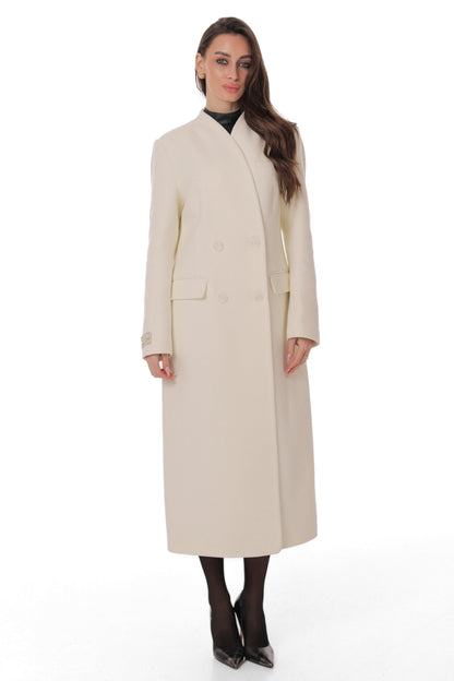 Amelia Longline Cashmere Blend Coat
