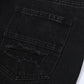 Men's Distressed Camouflage Denim Shorts - Farnelli