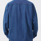 Men's Plus Size Button Up Long Sleeve Denim Shirt - Farnelli