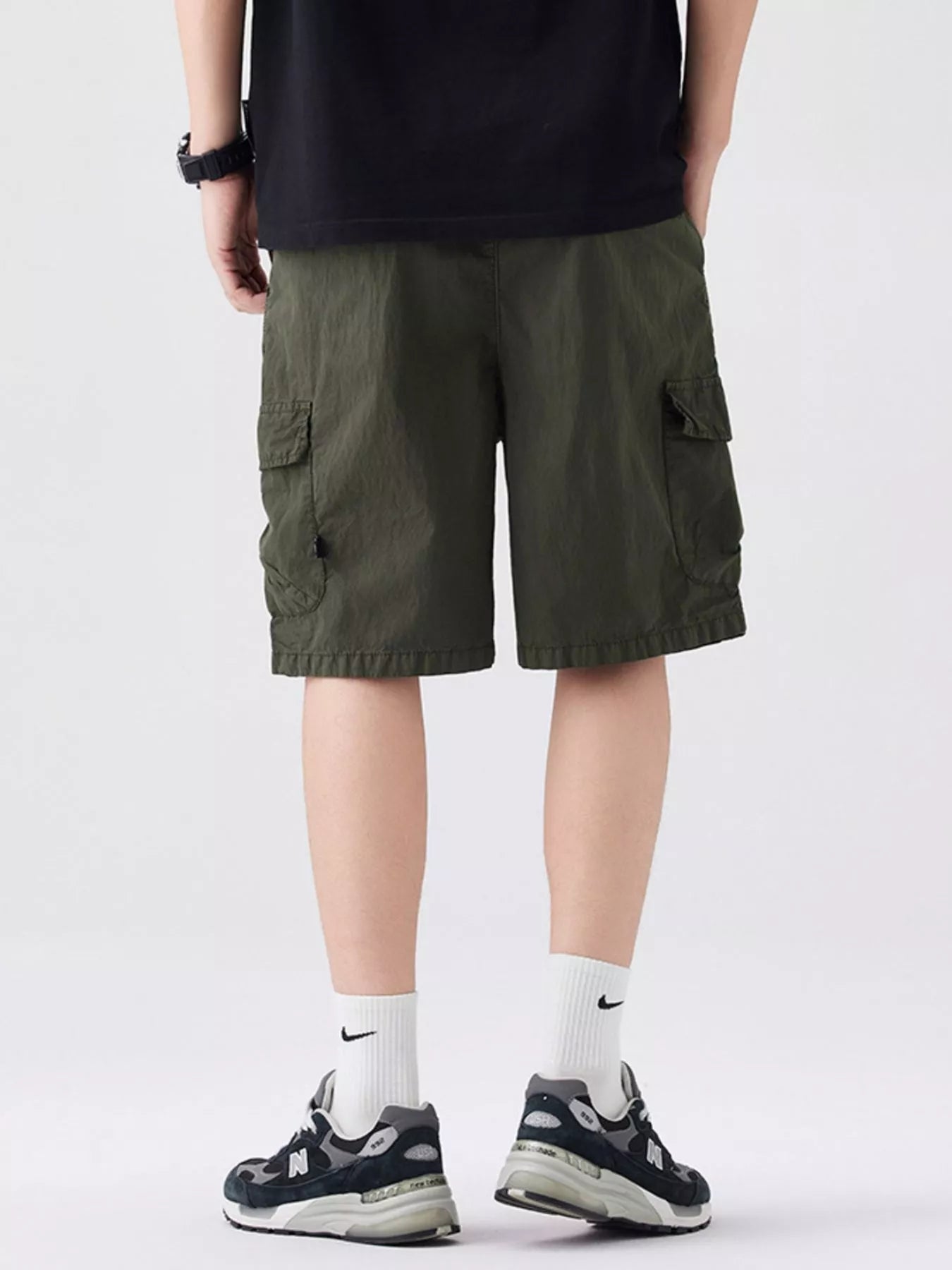 Men's Full Size Loose Fit Cargo Shorts Plus Size - Farnelli