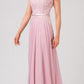 CLEARANCE - Eureka 5909 Lace Bodice A-Line Long Dress Short Sleeves (Size 3XL)