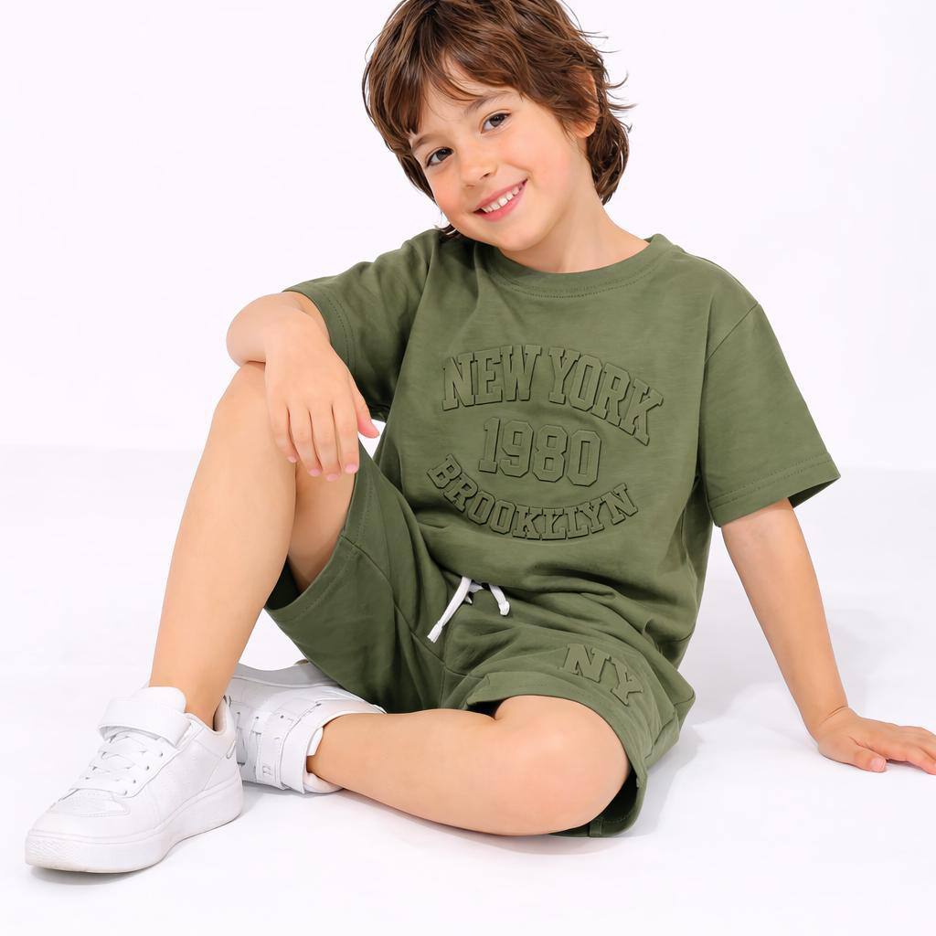 Downtown Boy Shorts Set-2