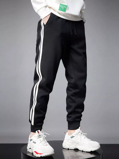 Men's Casual Striped Joggers - Farnelli