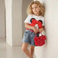 Red Denim Girls Set & Bag-1