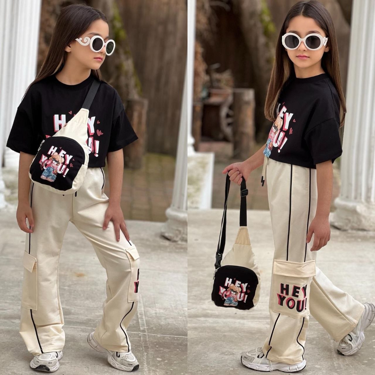 Hey You Girls Set & Bag-1