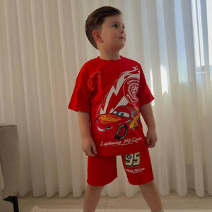 Lightning Fast Boys Short Set-1