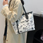 Graffiti Print Casual Tote Bag - Farnelli