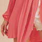 Aemi + Co Tied Collared Neck Long Sleeve Top - Farnelli