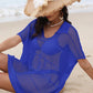 Hollow Out Collared Neck Cover-Up - Farnelli