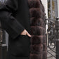 Brackley genuine polar fox fur double-face coat by Alaska Outerwear Company