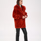 Genuine Lama Fur Peruvian Wool Coat