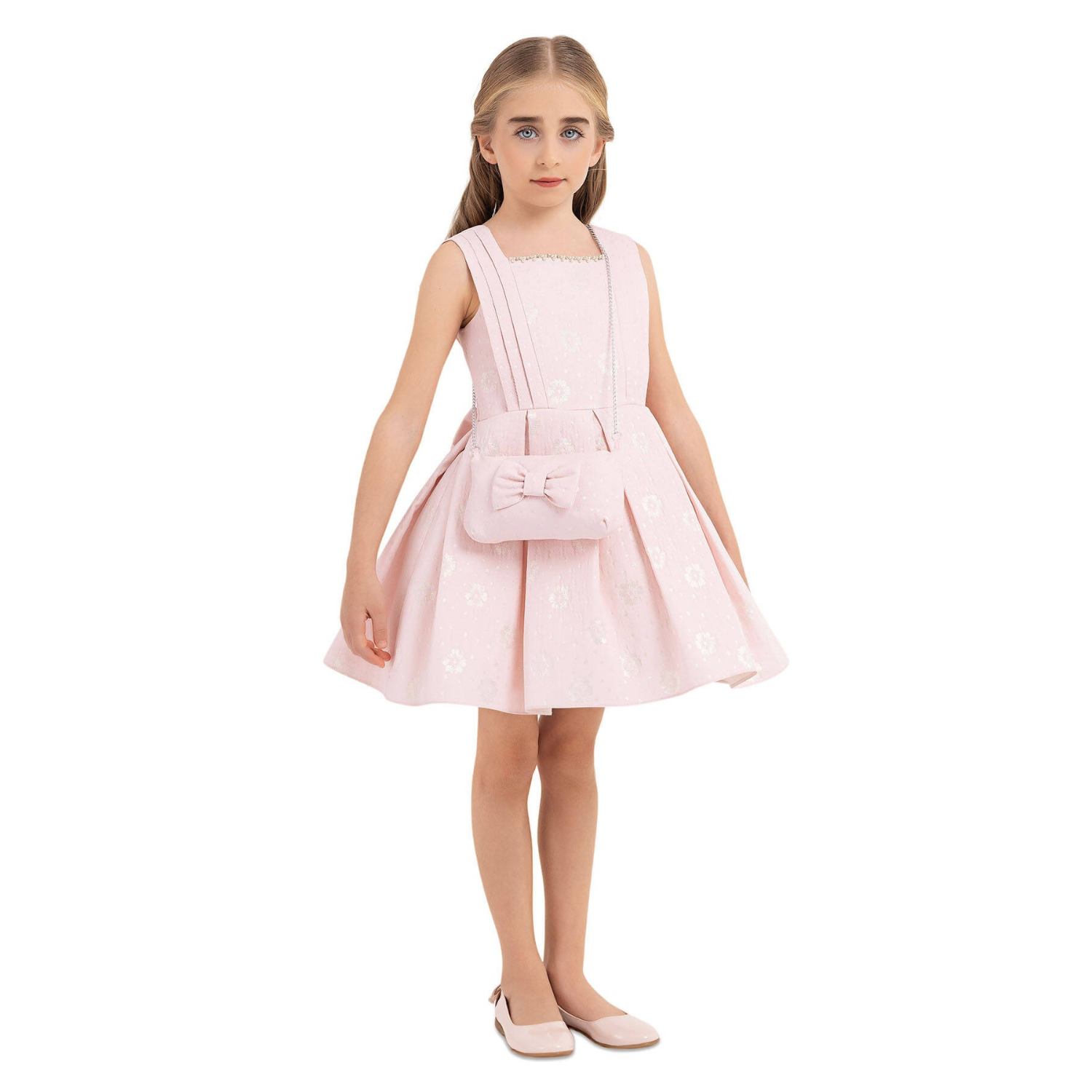 Pink Stardust Girls Formal Dress-3