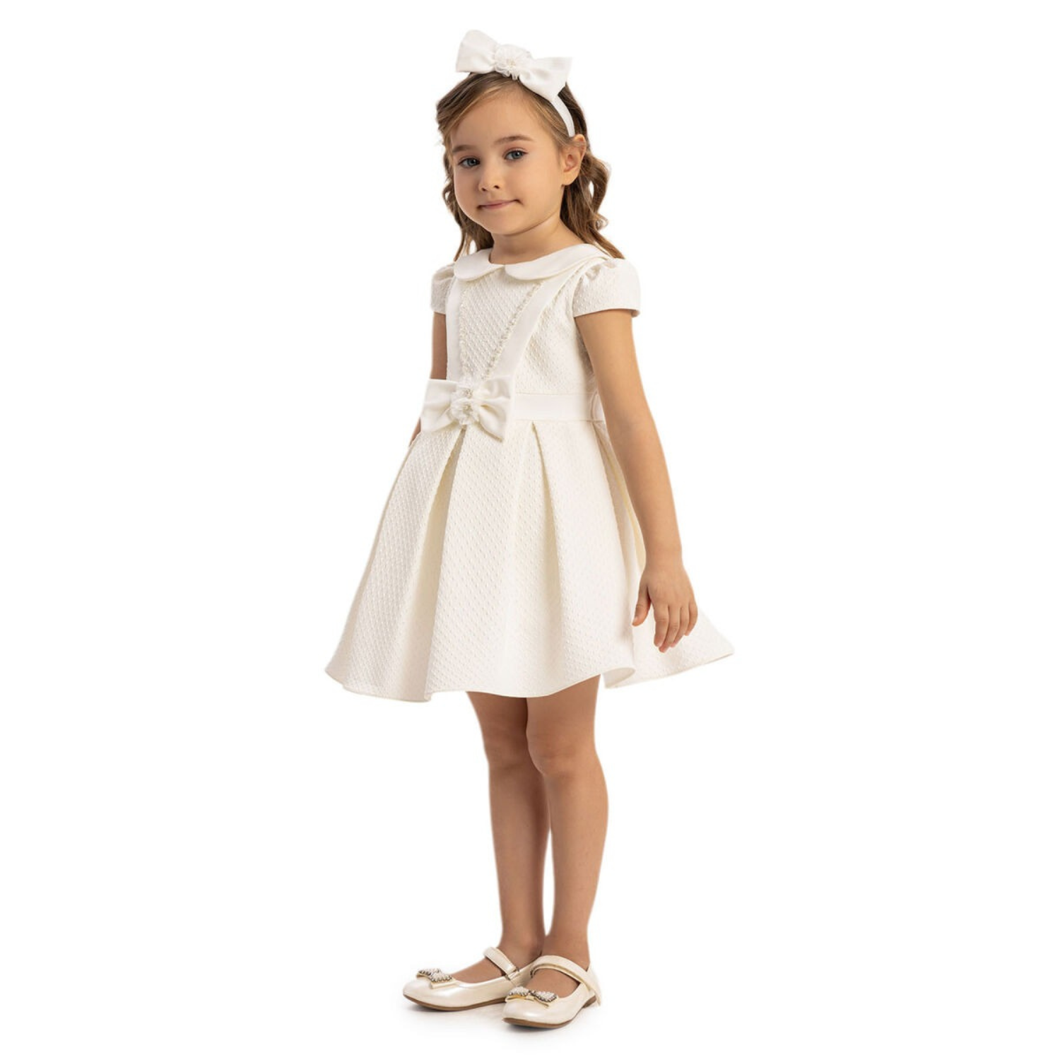 Majestic Pearl Girls Formal Dress - Farnelli