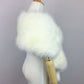 Ivory Bridal Faux Fur Shawl (Lilian Ivy03)