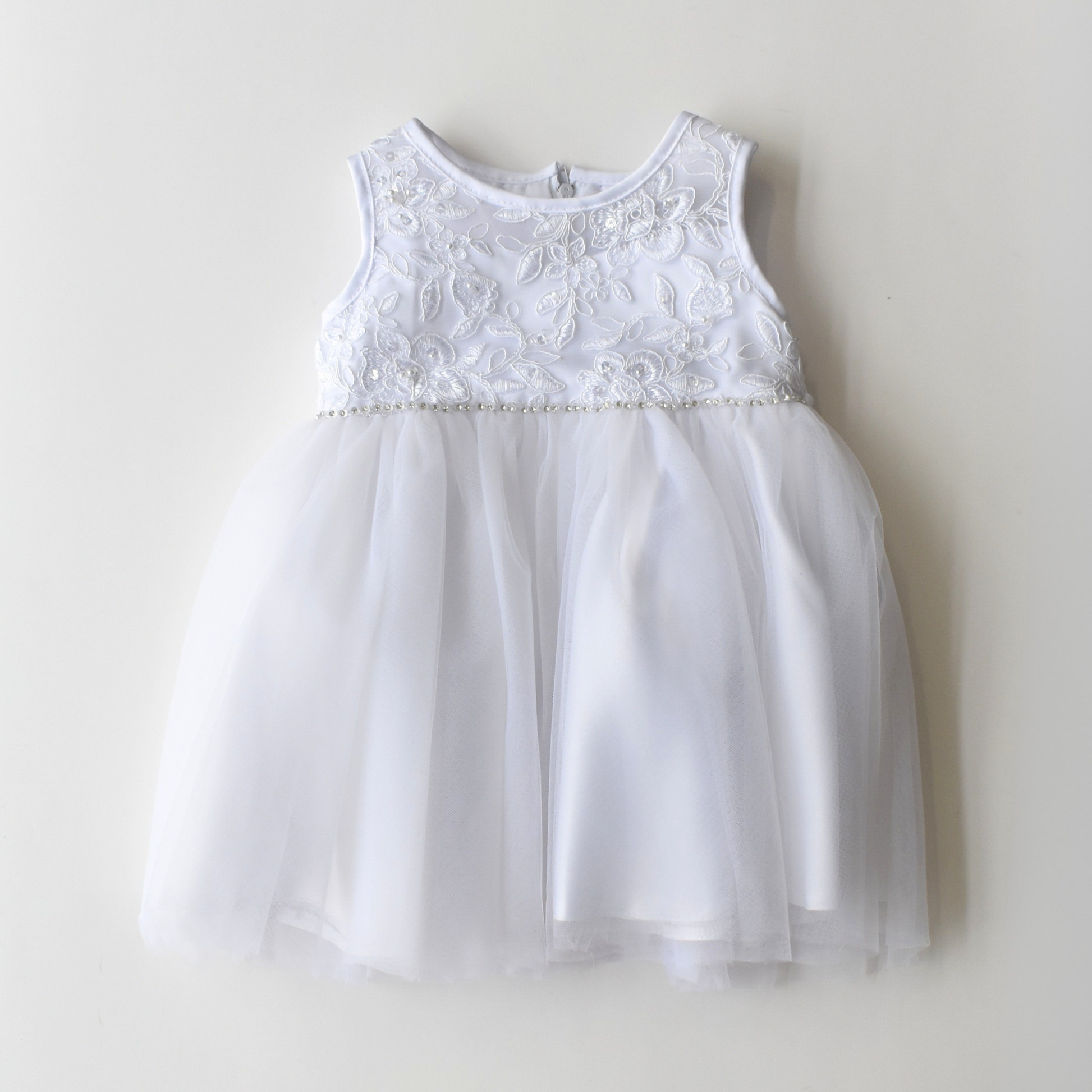 Illusion Lace Baby Formal Dress-0