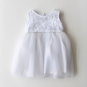 Illusion Lace Baby Formal Dress-0