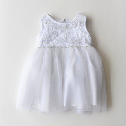Illusion Lace Baby Formal Dress-0