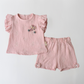 Hayley Heart Girls Casual Set-0