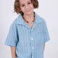Luca Striped Dressy Shorts Set-4