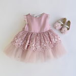 Baby monica's lace dress for girls - Farnelli