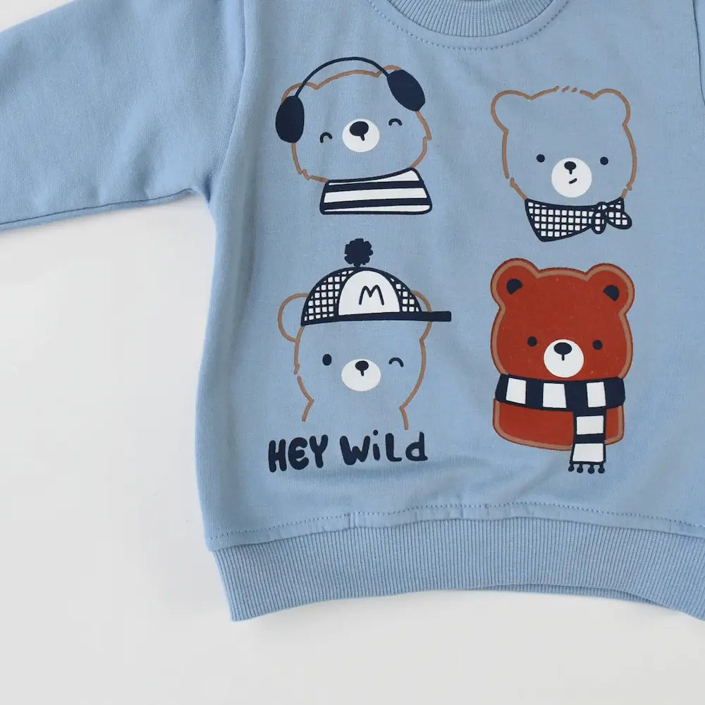 Hey Wild Baby Cotton Set-4