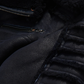 New Men’s Black RAF Flying Shearling Sheepskin Moto Leather Jacket