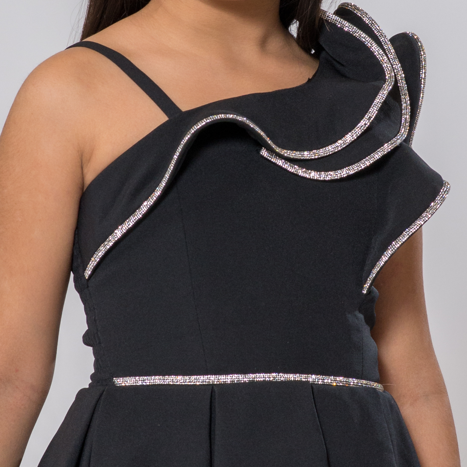 Celebrity stylish preteen girls formal dress-2