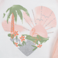 Tropical Heart Girls Casual Set-3