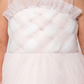 Christine Cross Elegant Girls' Wedding Dress - Farnelli