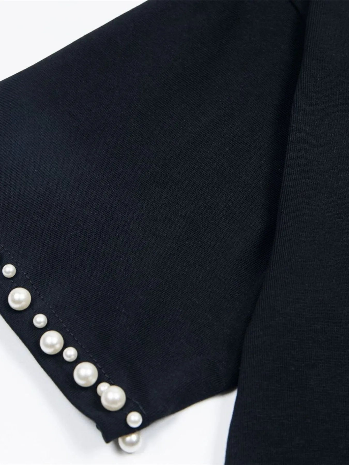 Men's Pearl Detail Round Neck T-Shirt - Farnelli